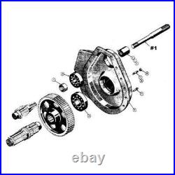 11845 Shaft, Final Drive to Transmission, 6 & 10 Spline Fits Case 310, 350 +