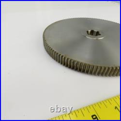 128 Tooth Spur Gear 20° 7.775 OD 0.944 Spline Bore 6 Tooth 5/8 Wide