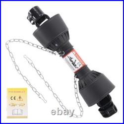 19.7-23.6in Heavy Duty PTO Drive Shaft for Series 1, 1-3/8 x 6 Spline Both Ends
