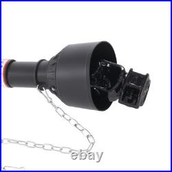 19.7-23.6in Heavy Duty PTO Drive Shaft for Series 1, 1-3/8 x 6 Spline Both Ends