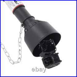 19.7-23.6in Heavy Duty PTO Drive Shaft for Series 1, 1-3/8 x 6 Spline Both Ends