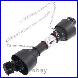 19.7-23.6in Heavy Duty PTO Drive Shaft for Series 1, 1-3/8 x 6 Spline Both Ends