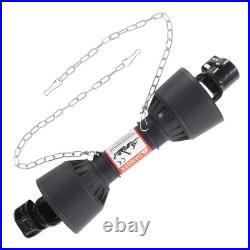 19.7-23.6in Heavy Duty PTO Drive Shaft for Series 1, 1-3/8 x 6 Spline Both Ends