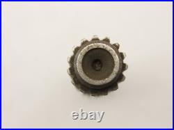 1O. D. 15 Tooth Involute Splined Lathe Arbor Mandrel 8-1/2OAL