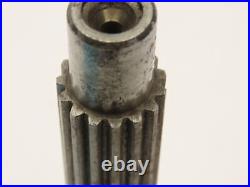 1O. D. 15 Tooth Involute Splined Lathe Arbor Mandrel 8-1/2OAL