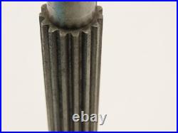 1O. D. 15 Tooth Involute Splined Lathe Arbor Mandrel 8-1/2OAL