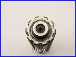 1-1/2O. D. 10 Tooth Splined Lathe Arbor Mandrel 8-1/2OAL