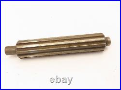 1-1/2O. D. 10 Tooth Splined Lathe Arbor Mandrel 8-1/2OAL