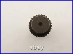 1.348O. D. 26 Tooth Involute Splined Lathe Arbor Mandrel 6-1/2OAL