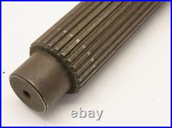 1.348O. D. 26 Tooth Involute Splined Lathe Arbor Mandrel 6-1/2OAL