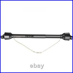1 3/8 Inch PTO Drive Shaft 6 Spline Tractor Round Implement Ends Series 4 Brush
