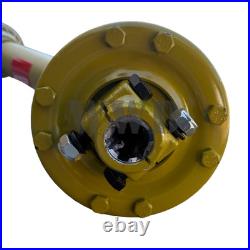 1-3/8 PTO Drive Shaft 6 Spline Both Ends PTO Driveline Shaft 31.5-41 Yellow