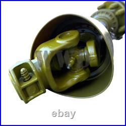 1-3/8 PTO Drive Shaft 6 Spline Both Ends PTO Driveline Shaft 31.5-41 Yellow