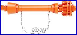 1-3/8 PTO Drive Shaft 6 Spline End Round End PTO Driveline Shaft T4 31.5-41