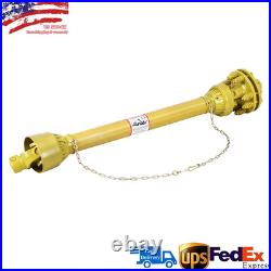 1-3/8 PTO Drive Shaft with Slip Clutch 6 Spline Both Ends PTO Shaft 43-57