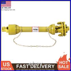 1-3/8 PTO Shaft PTO Drive Shaft with Slip Clutch, 43-57 6 Spline Both Ends