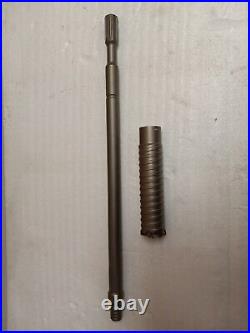 1-3/8 Thick Wall Milwaukee Core Bit & 18 Spline Shank Factory New