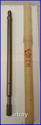 1-3/8 Thick Wall Milwaukee Core Bit & 18 Spline Shank Factory New
