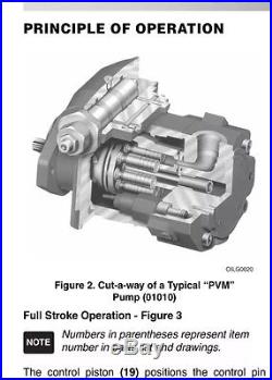 21 Oilgear Open Loop Hydraulic Piston Pump 3,750 psi, 57.8 GPM, Splined PVM-130