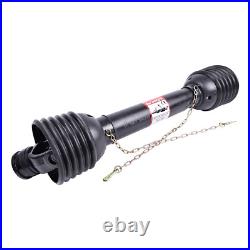 27 40 T4 PTO Shaft 1-3/8 x 6 Spline End Round 21 Splines Implement End
