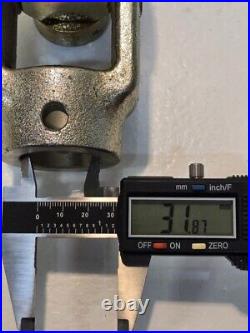 2 Quantity of Shur-Co Splined U-Joints 21 Splines 8 Length 36mm and 32mm Bores