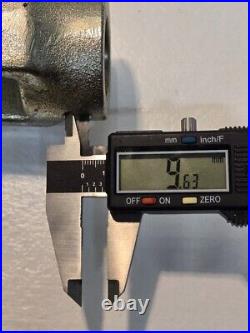 2 Quantity of Shur-Co Splined U-Joints 21 Splines 8 Length 36mm and 32mm Bores