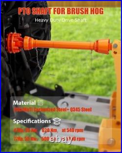 31.5-41 PTO Shaft 1-3/8 6 Spline Both Ends Tractor Drive Shaft for Bush Hog