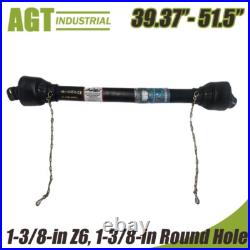 39.3751.5 PTO Shaft PTO DriveShaft for Tractor 1-3/8 x 6 Spline/Round Ends