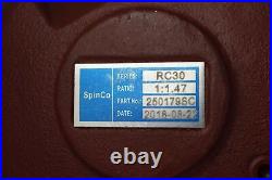 40 HP Rotary Cutter Gearbox 1-3/8 6-Spline Input Shaft 11.47