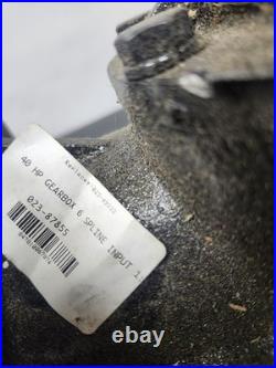 40hp Gearbox with 1-3/8 X 6 Spline Input Shaft and 1.57 X 12 Spline Outp