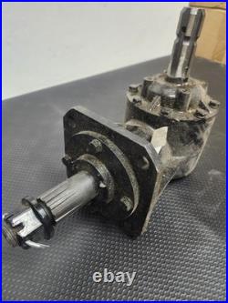 40hp Gearbox with 1-3/8 X 6 Spline Input Shaft and 1.57 X 12 Spline Outp