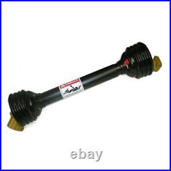 42 Complete PTO Driveline 1-3/8 6 Spline QD x 1-3/8 Round with Pin Hole