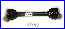 42 Complete PTO Driveline 1-3/8 6 Spline QD x 1-3/8 Round with Pin Hole