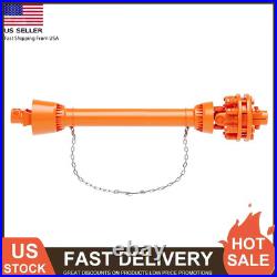 43-57 PTO Shaft PTO Drive Shaft 1-3/8 x 6 Spline Ends Round End withSlip Clutch
