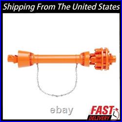 43-57 PTO Shaft PTO Drive Shaft 1-3/8 x 6 Spline Ends Round End withSlip Clutch