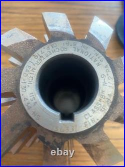 4 DP Gear Hob Cutter 20° PA RH HSS AA National Broach WD-5838 Spline Hob