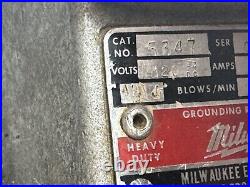 5347 Milwaukee Rotary Hammer Spline Drive Working