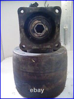 540 RPM Pto Right Angle Belt Pulley 6 Spline 1.125 Shaft Input, 8.5 Dia. Used