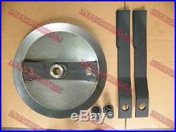 5' Rotary Cutter Kit 40-60 HP With 12 Spline Blade Pan, Blades and Blade Bolts