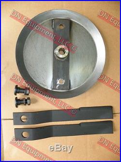 5' Rotary Cutter Kit 40-60 HP With 12 Spline Blade Pan, Blades and Blade Bolts