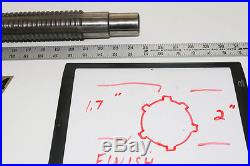 6 Spline Gear Pull Broach 2 Finisher TBCO