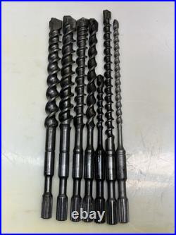 7 Spline Drive Concrete Rotary Hammer Drill Bits 1/2 1-1/4 Germany New