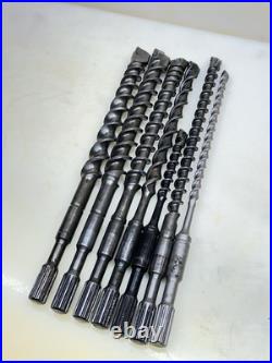 7 Spline Drive Concrete Rotary Hammer Drill Bits 1/2 1-1/4 Germany New