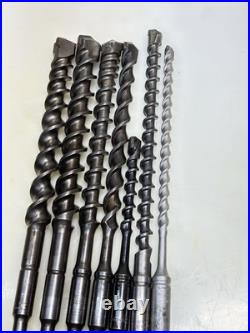 7 Spline Drive Concrete Rotary Hammer Drill Bits 1/2 1-1/4 Germany New