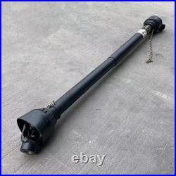 AGT 42in-56in PTO Shaft 6 Spline PTO Drive Shaft for Tractor 1-3/8in Round End
