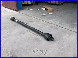 AGT 42in-56in PTO Shaft 6 Spline PTO Drive Shaft for Tractor 1-3/8in Round End