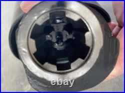 AGT PTO Shaft Driveshaft 39.37in-51.5in for Tractor 1-3/8in x 6 Spline/Round End