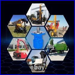 ATO Hydraulic Orbital Motor 4 Bolts Square Engine Hydraulic Motor Flat Key