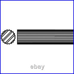 A-404-1615H-AI 1 x 15 Spline Shaft