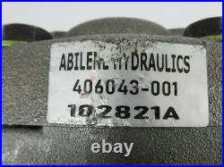 Abilene Hydraulics 21 406043-001 102821A Pump with Spline Shaft
